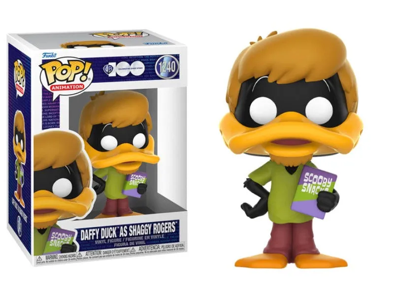 Funko POP!  Warner Bros. 100th Anniversary Looney Tunes x Scooby-Doo - Daffy Duck as Shaggy Rogers