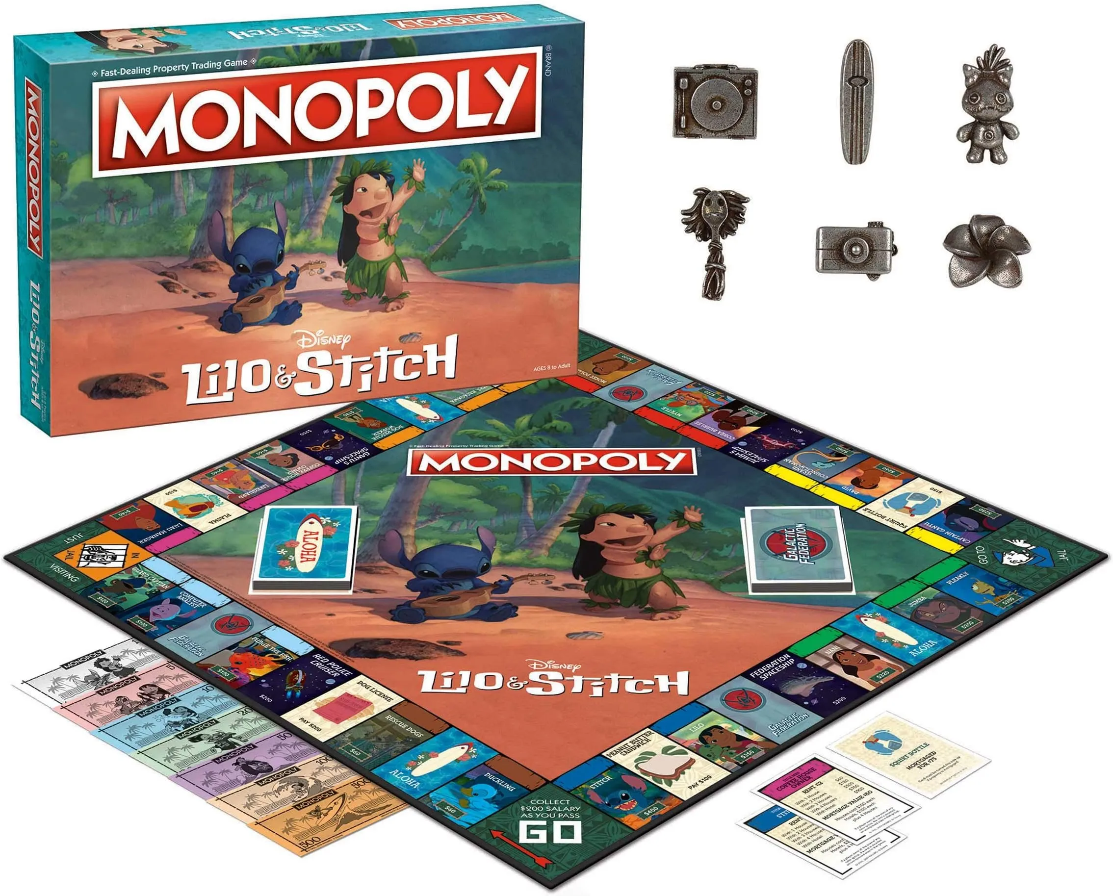 Game - Monopoly Lilo And Stitch
