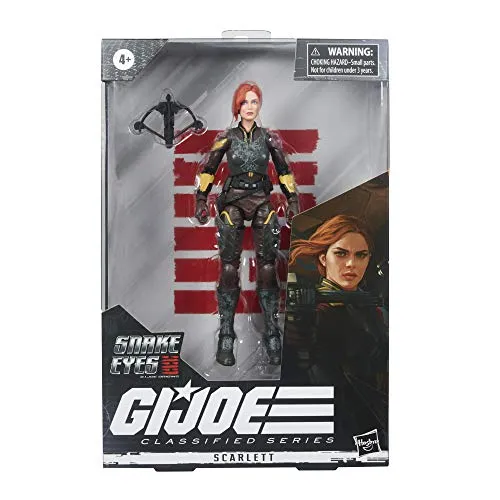 G.I. Joe Classified Series Snake Eyes: G.I. Joe Origins Scarlett Action Figure Collectible 20