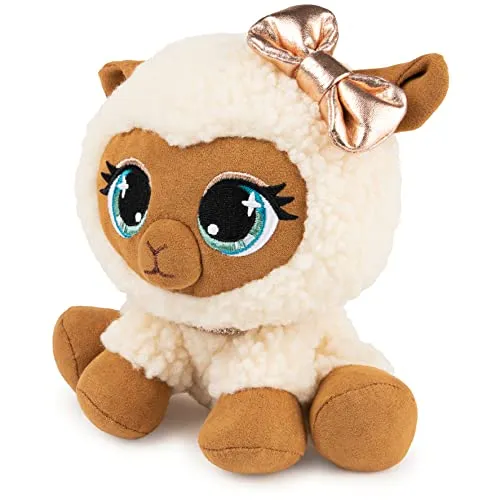 GUND P.Lushes Designer Fashion Pets Ba-Bah La'Creme Premium Llama Stuffed Animal, Crme and Gold, 6