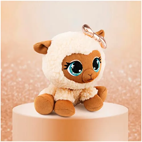 GUND P.Lushes Designer Fashion Pets Ba-Bah La'Creme Premium Llama Stuffed Animal, Crme and Gold, 6