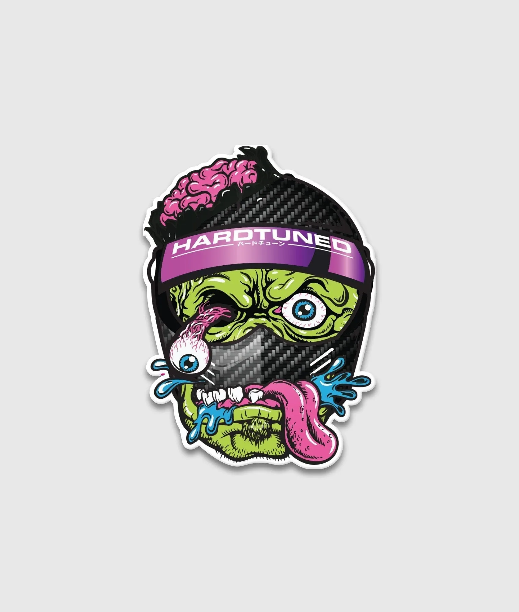 Halloween Race Zombie Sticker
