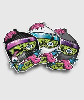 Halloween Race Zombie Sticker