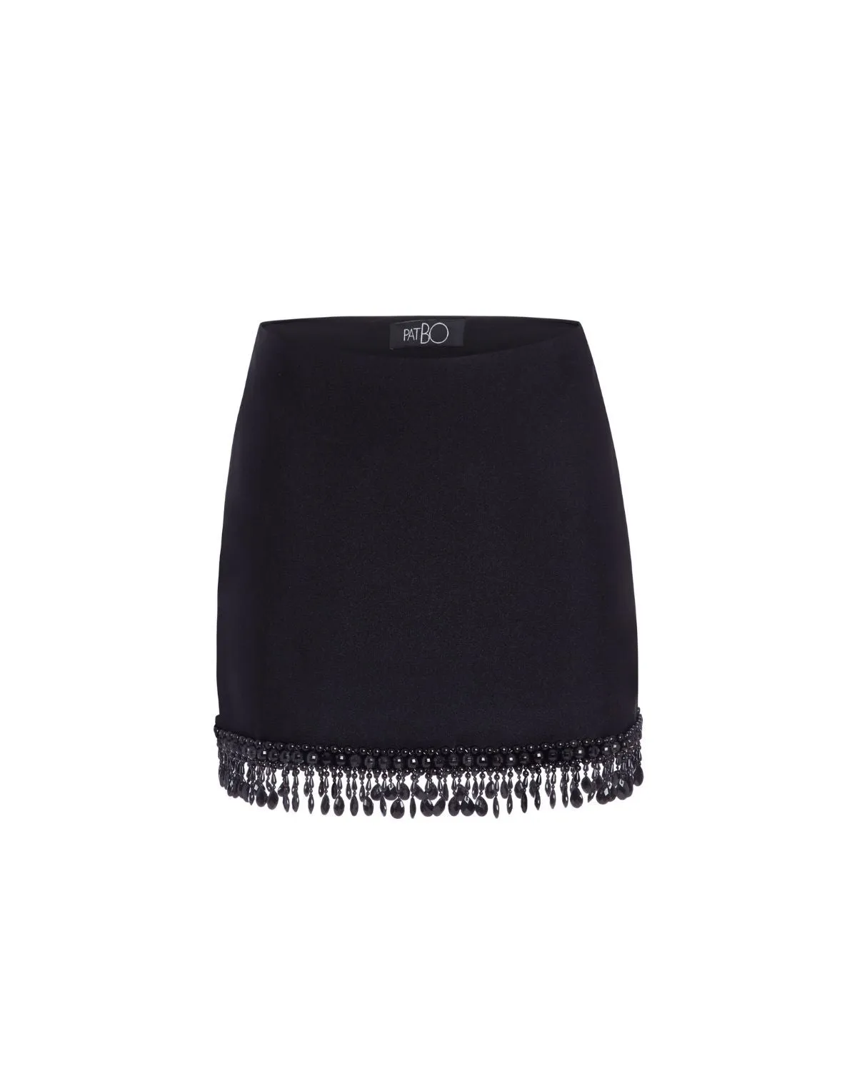 Hand-Beaded Mini Skirt (EXCLUSIVE)