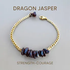 Handmade Dragon Jasper Bracelet