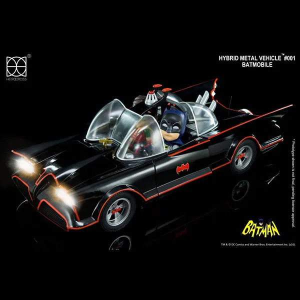 Herocross HMV#001 Batmoblie w/ Batman 1966 Diecast Bluetooth Speaker Figure