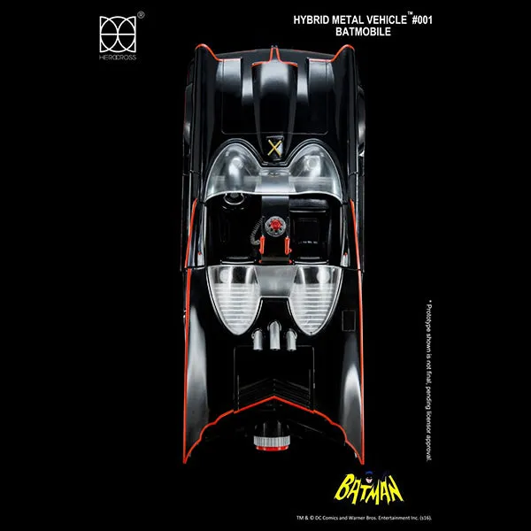 Herocross HMV#001 Batmoblie w/ Batman 1966 Diecast Bluetooth Speaker Figure