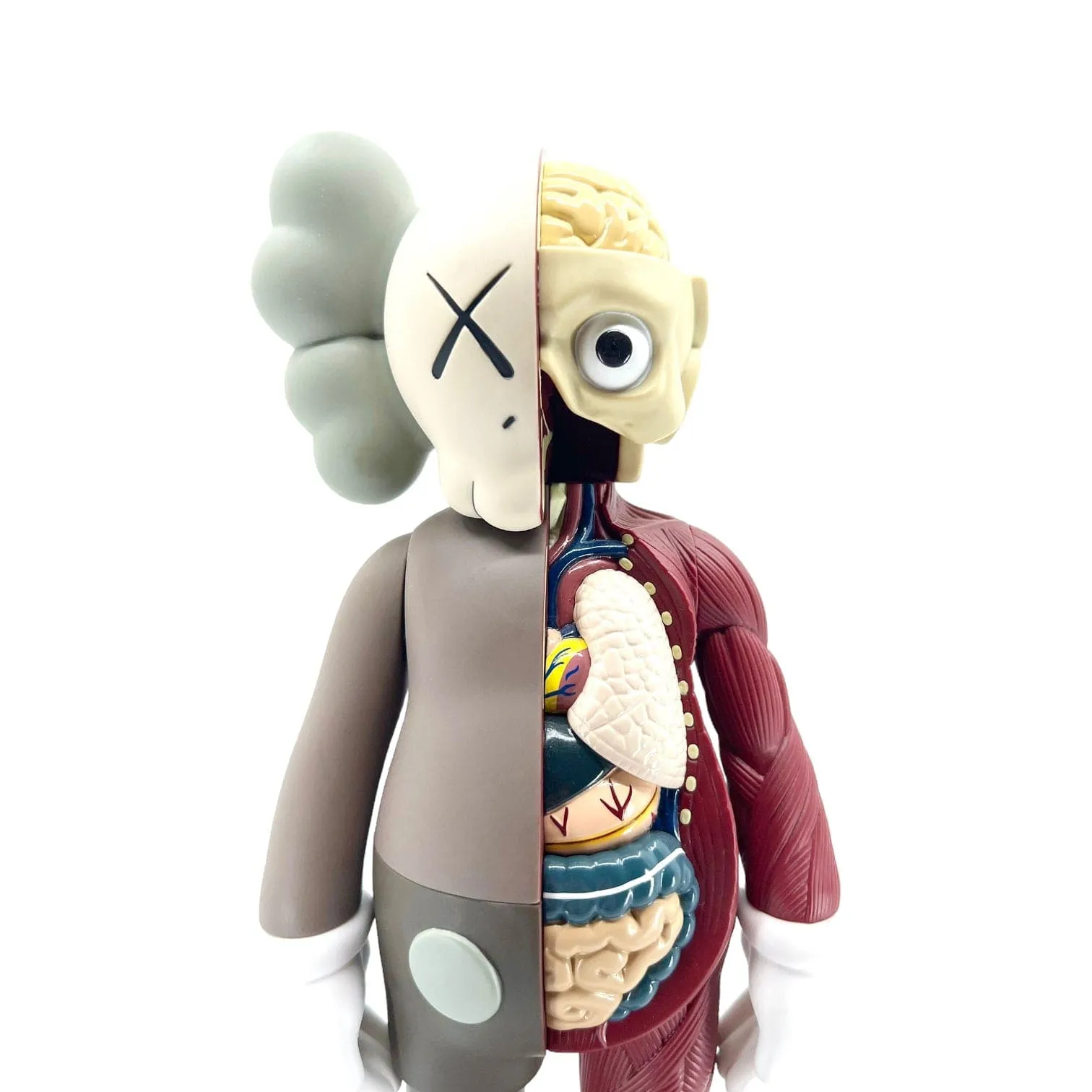 KAWS Companion Flayed Open Edition Vinyl Figure Brown Pre-Owned