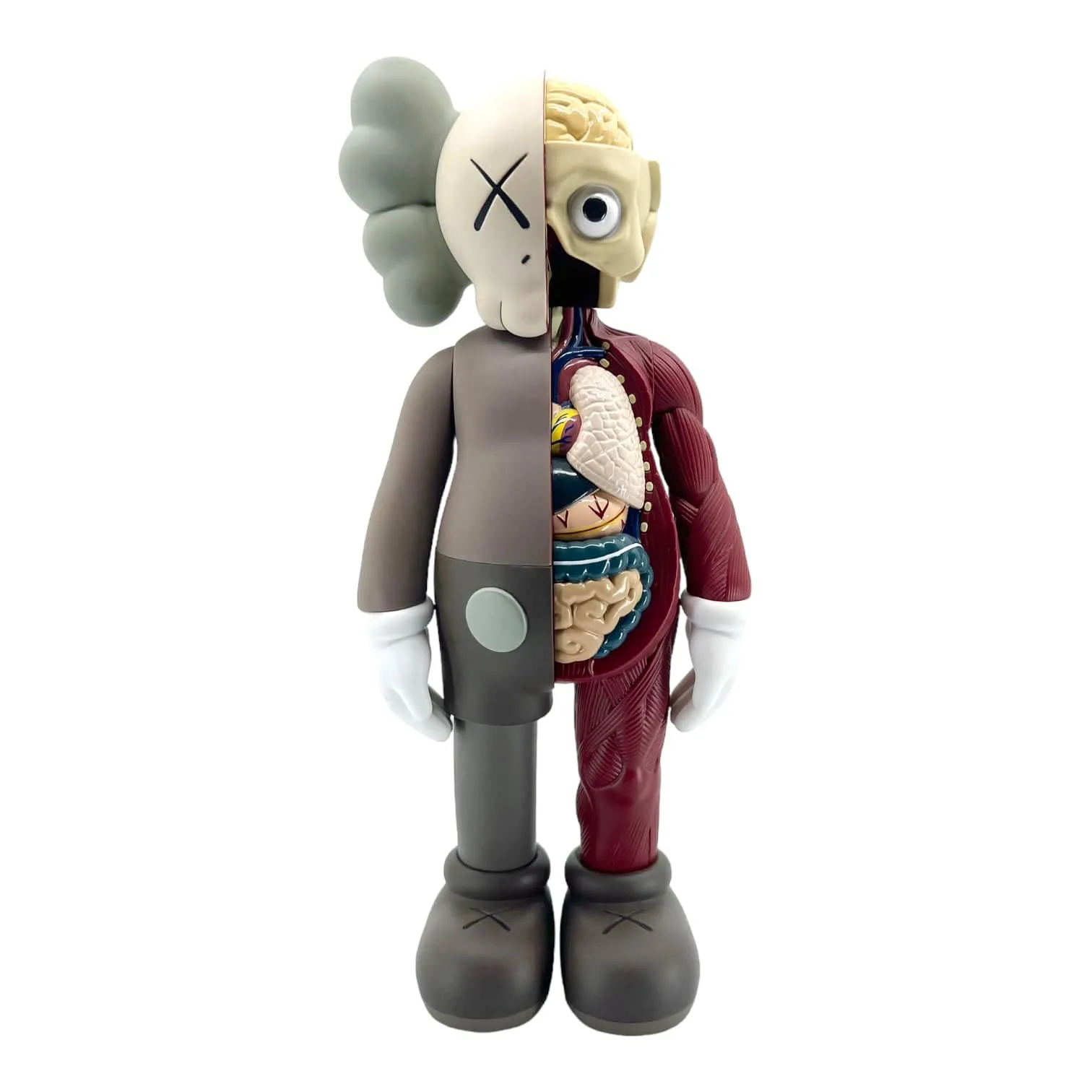 KAWS Companion Flayed Open Edition Vinyl Figure Brown Pre-Owned