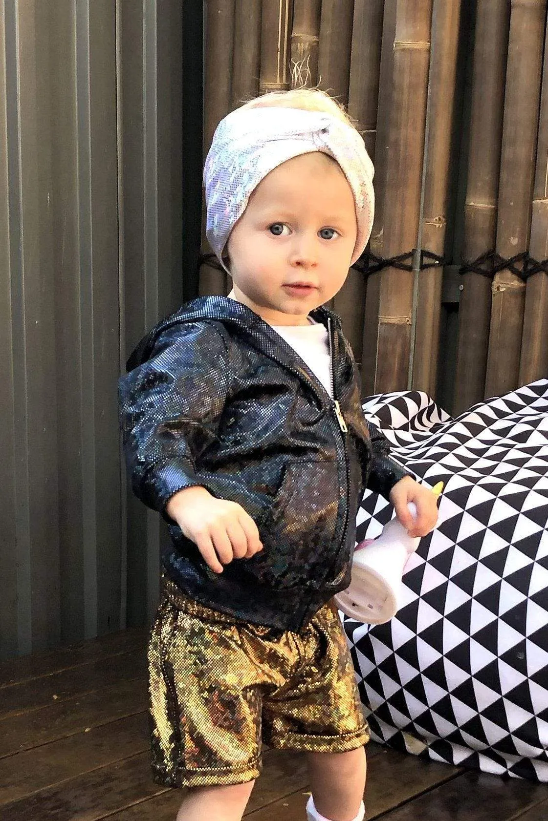 Kids Holographic Shorts | 13 Colors