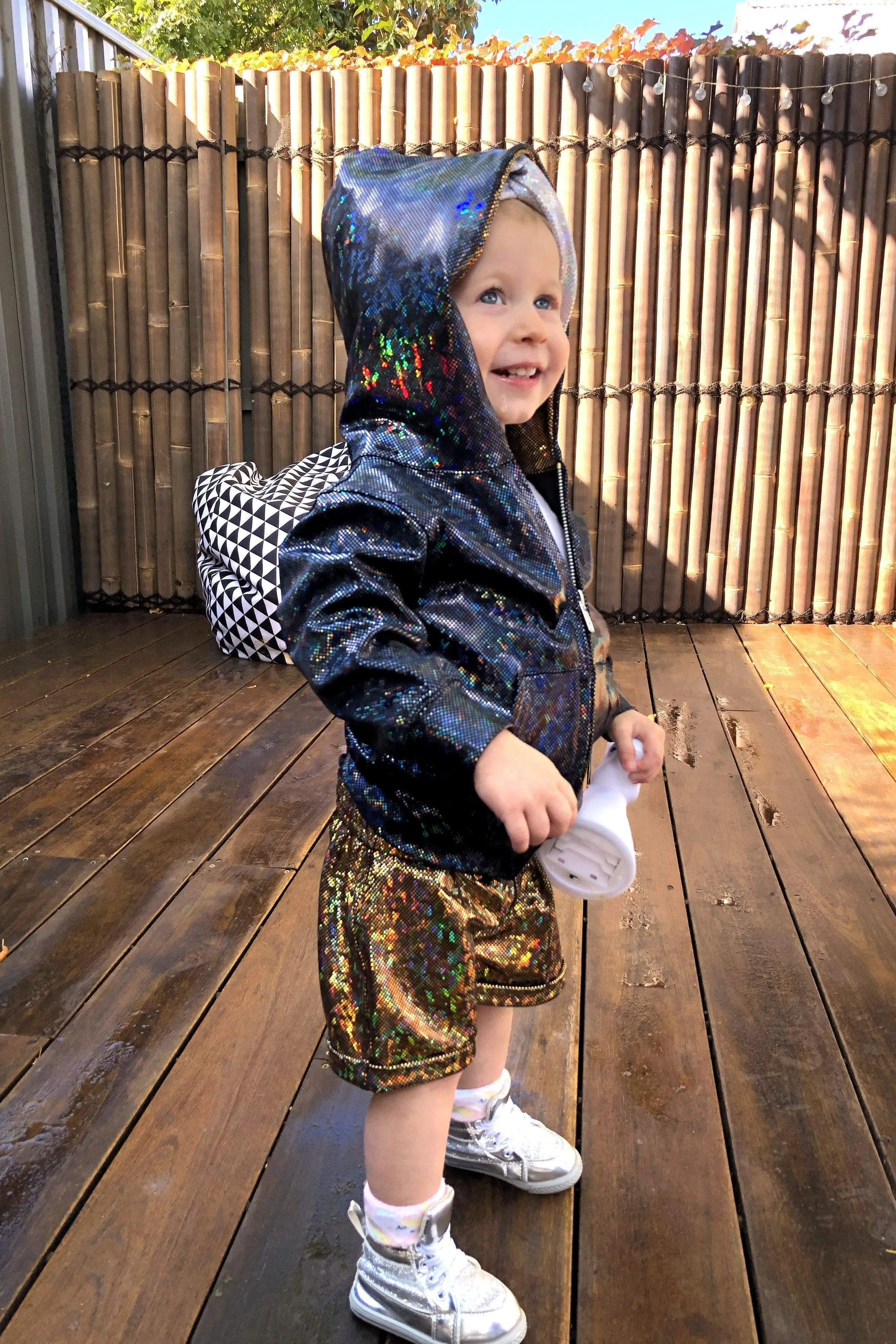 Kids Holographic Shorts | 13 Colors