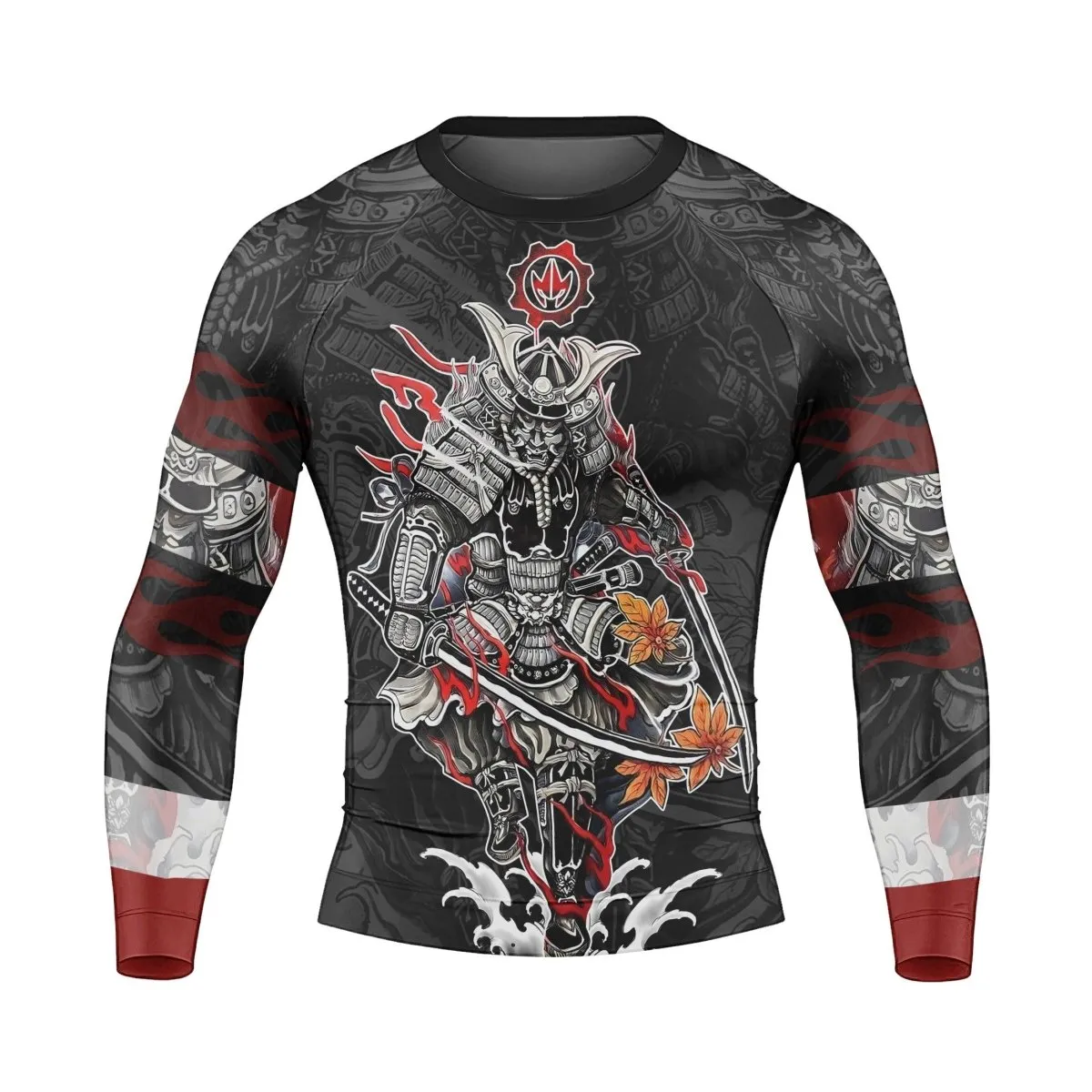 Legendary Samurai Long Sleeve Rash Guard