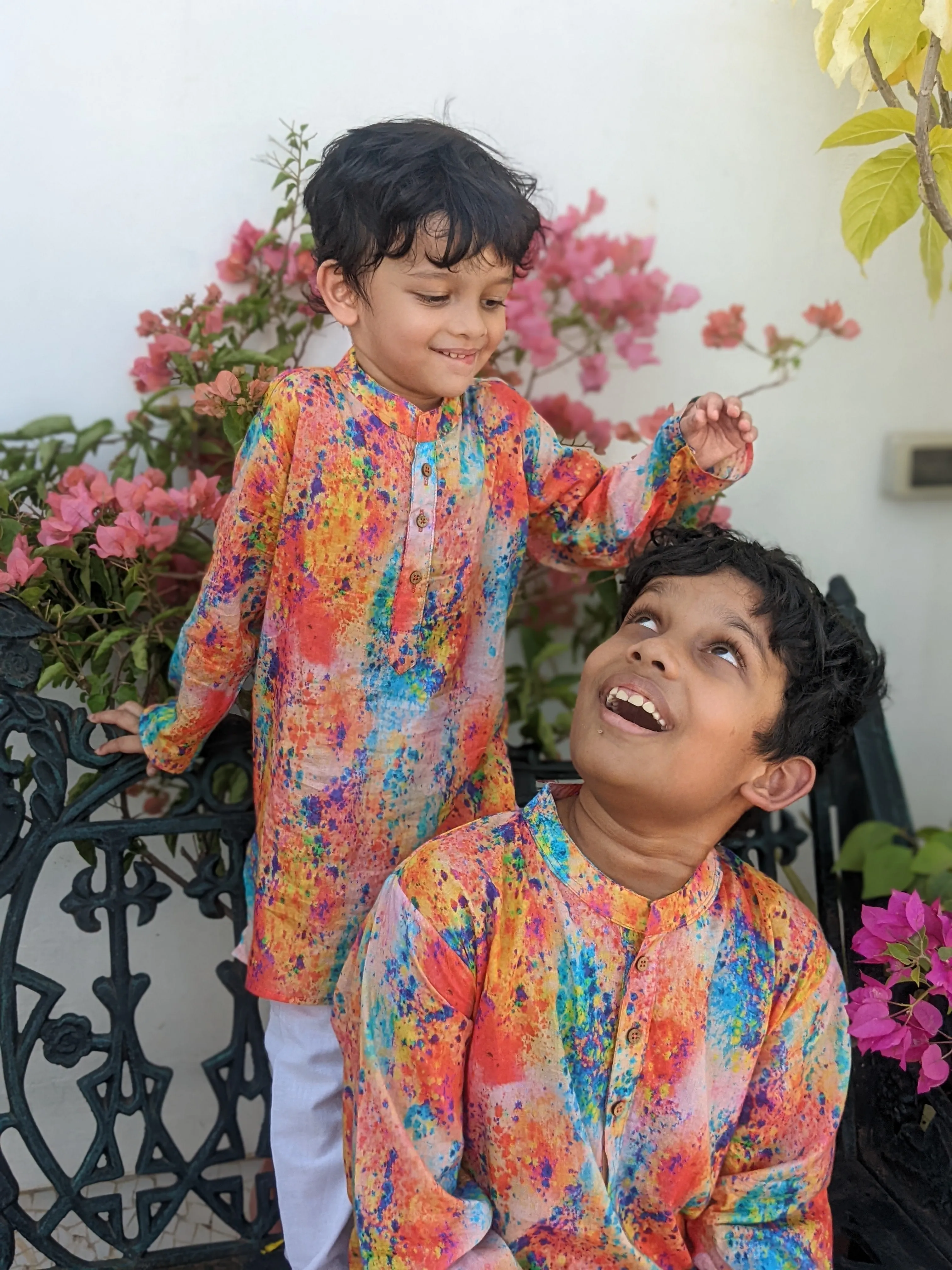 Malmal Kurta for Boys, Men | Holi Trance | Limited Stocks