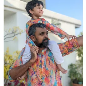 Malmal Kurta for Boys, Men | Holi Trance | Limited Stocks