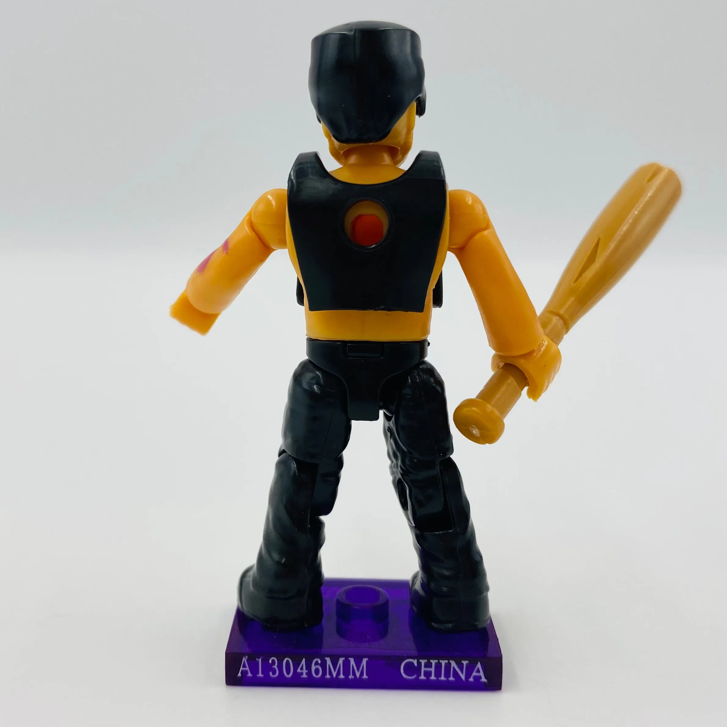 Mega Bloks Teenage Mutant Ninja Turtles series 2 Purple Dragon Fong loose 2” micro action figure (2015) Mattel