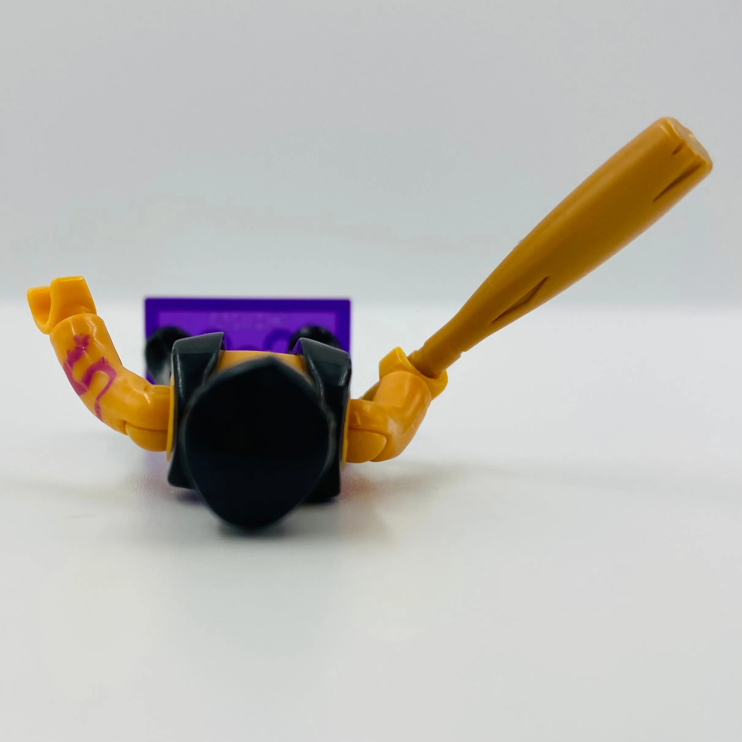 Mega Bloks Teenage Mutant Ninja Turtles series 2 Purple Dragon Fong loose 2” micro action figure (2015) Mattel