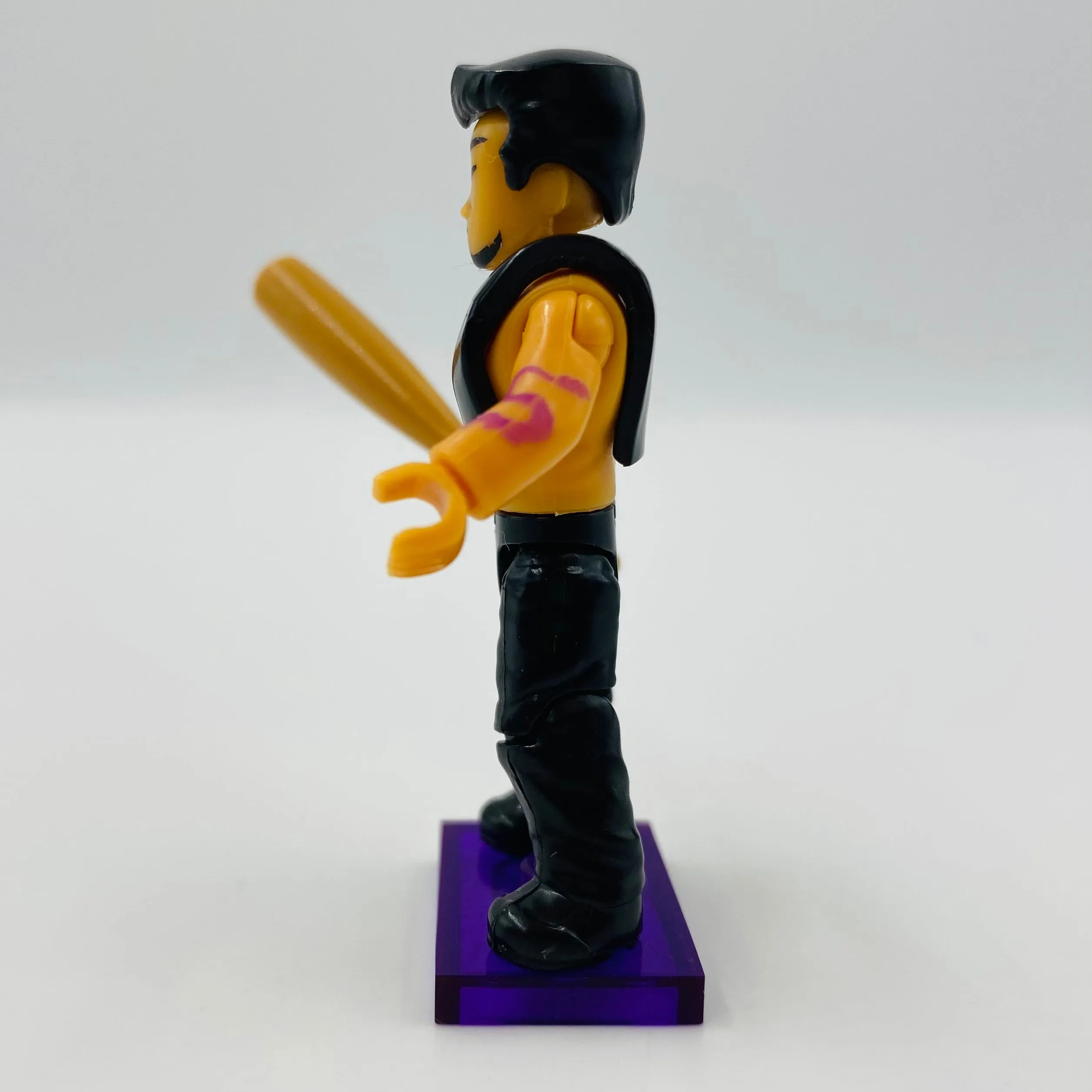 Mega Bloks Teenage Mutant Ninja Turtles series 2 Purple Dragon Fong loose 2” micro action figure (2015) Mattel