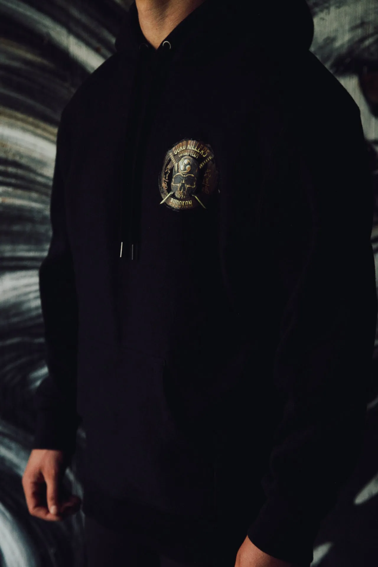 MEN’S LIMITED EDITION BLACK GURU KILLER COMBAT TEAM HOODIE
