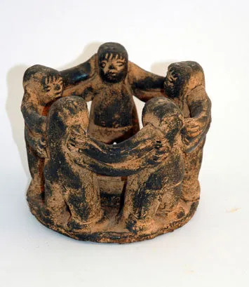 Mini circle of friends incense burner