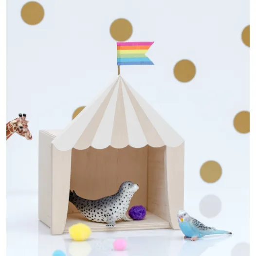 mini circus box “the big top”