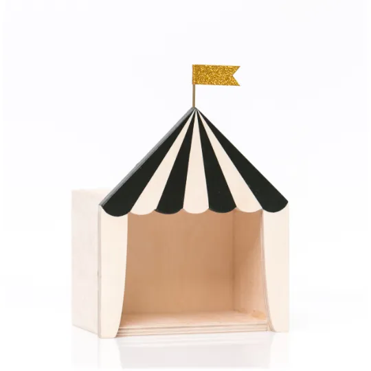 mini circus box “the big top”