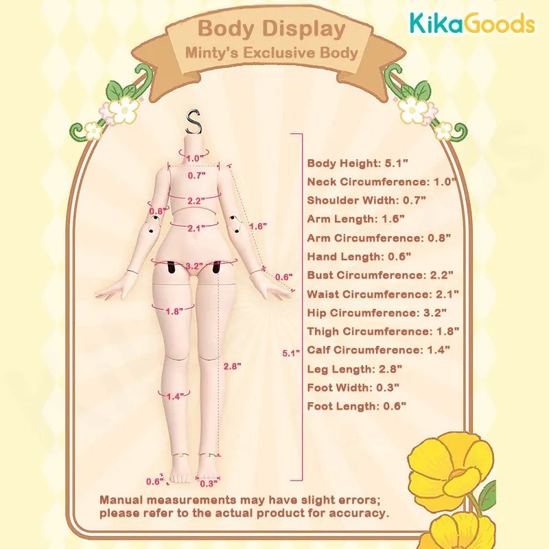 Minty Fantasy Forest Series Action Figure BJD Blind Box【Shipped in Oct./Nov. 2024】