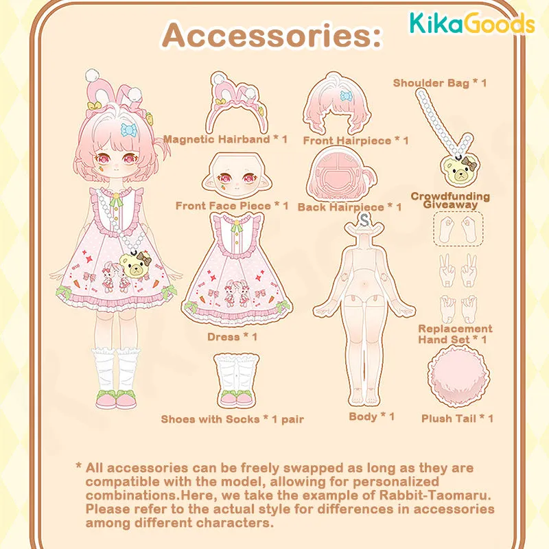 Minty Fantasy Forest Series Action Figure BJD Blind Box【Shipped in Oct./Nov. 2024】