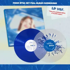 Moon Byul - 1st Full Album Repackage [Starlit of Muse] (Blue colors LP) (Limited Edition)