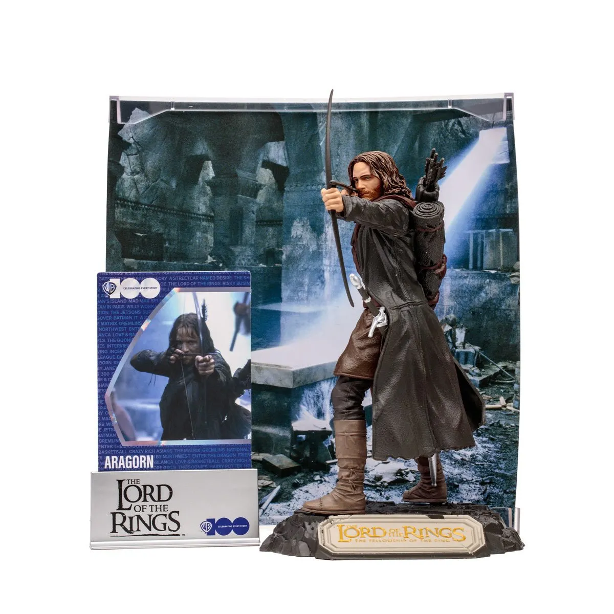 Movie Maniacs - WB 100 - Lord of The Rings: Aragorn Limited Edition 6-Inch Posed Figure (14011)