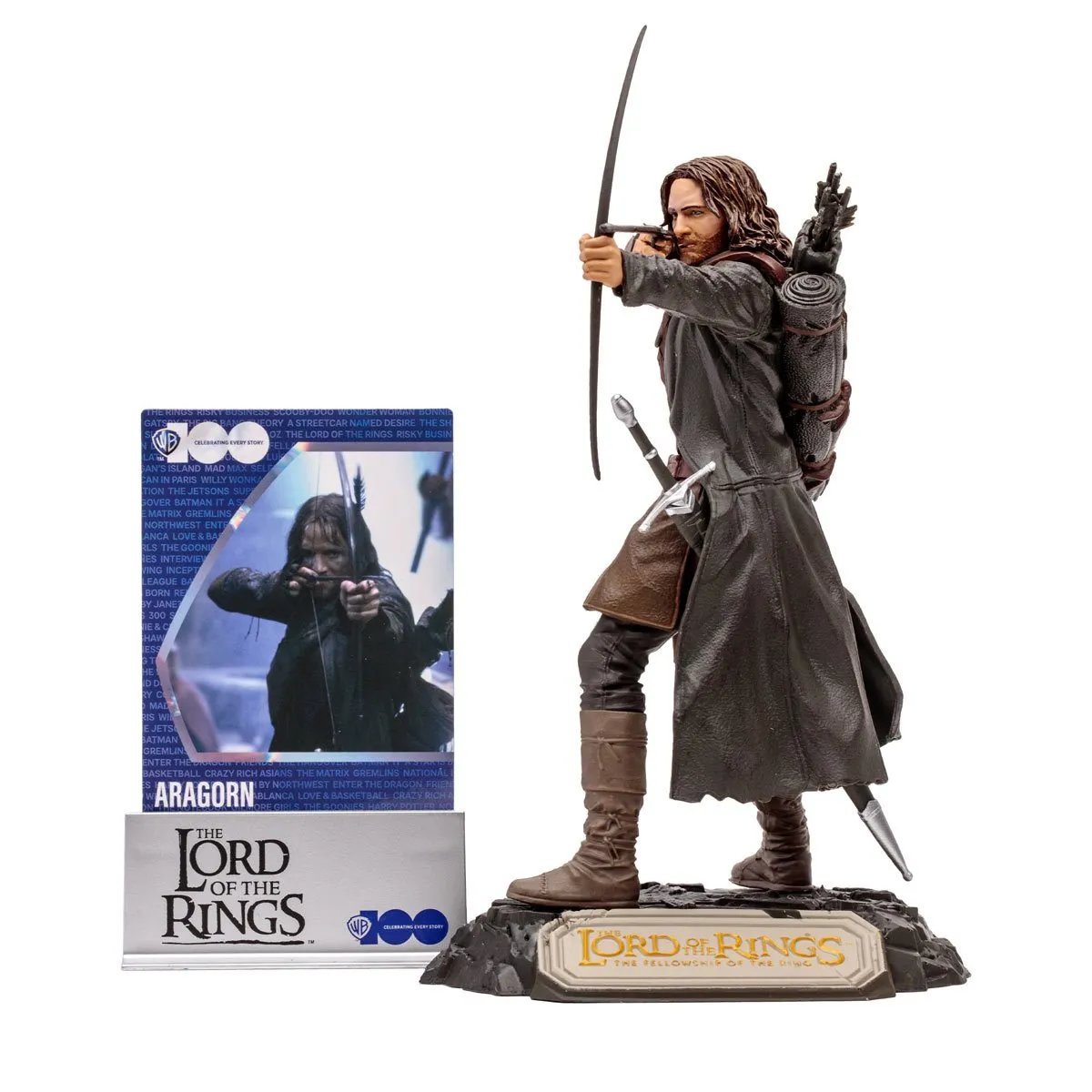 Movie Maniacs - WB 100 - Lord of The Rings: Aragorn Limited Edition 6-Inch Posed Figure (14011)