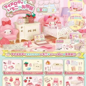 My Melody's Strawberry Room Blind Box by Re-ment