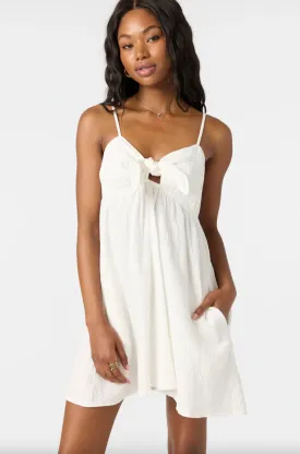 NATALYA SHORT DRESS (White) ONLINE EXCLUSIVE