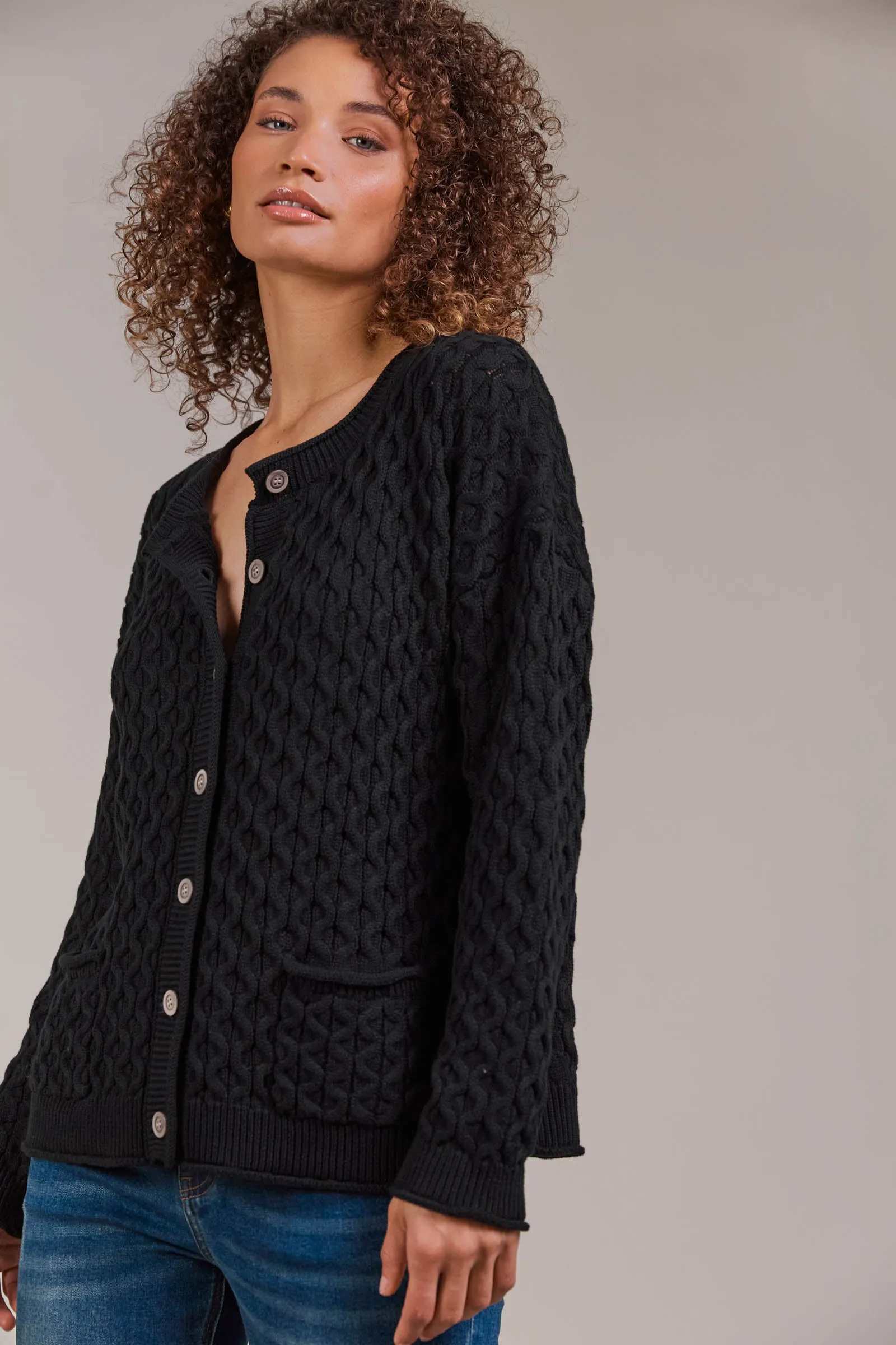 Naviva Cardigan - Black