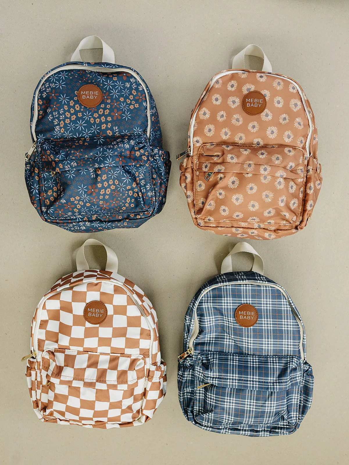 Navy Plaid Mini Backpack *Online Exclusive*