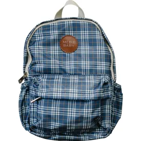 Navy Plaid Mini Backpack *Online Exclusive*