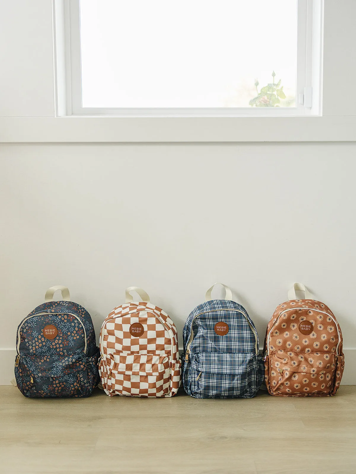 Navy Plaid Mini Backpack *Online Exclusive*