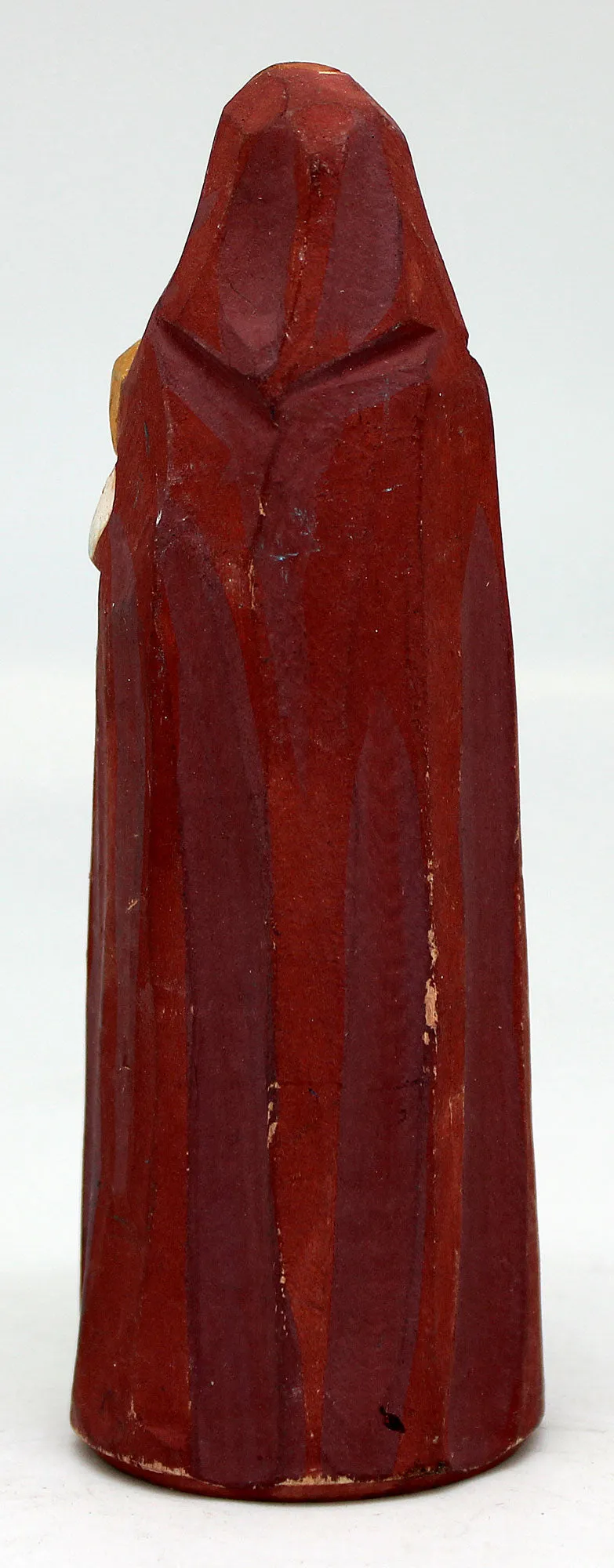One-of-a-Kind Mary and Child WOODCARVED Handpainted Figurine 5.5" by G. DeBrekht