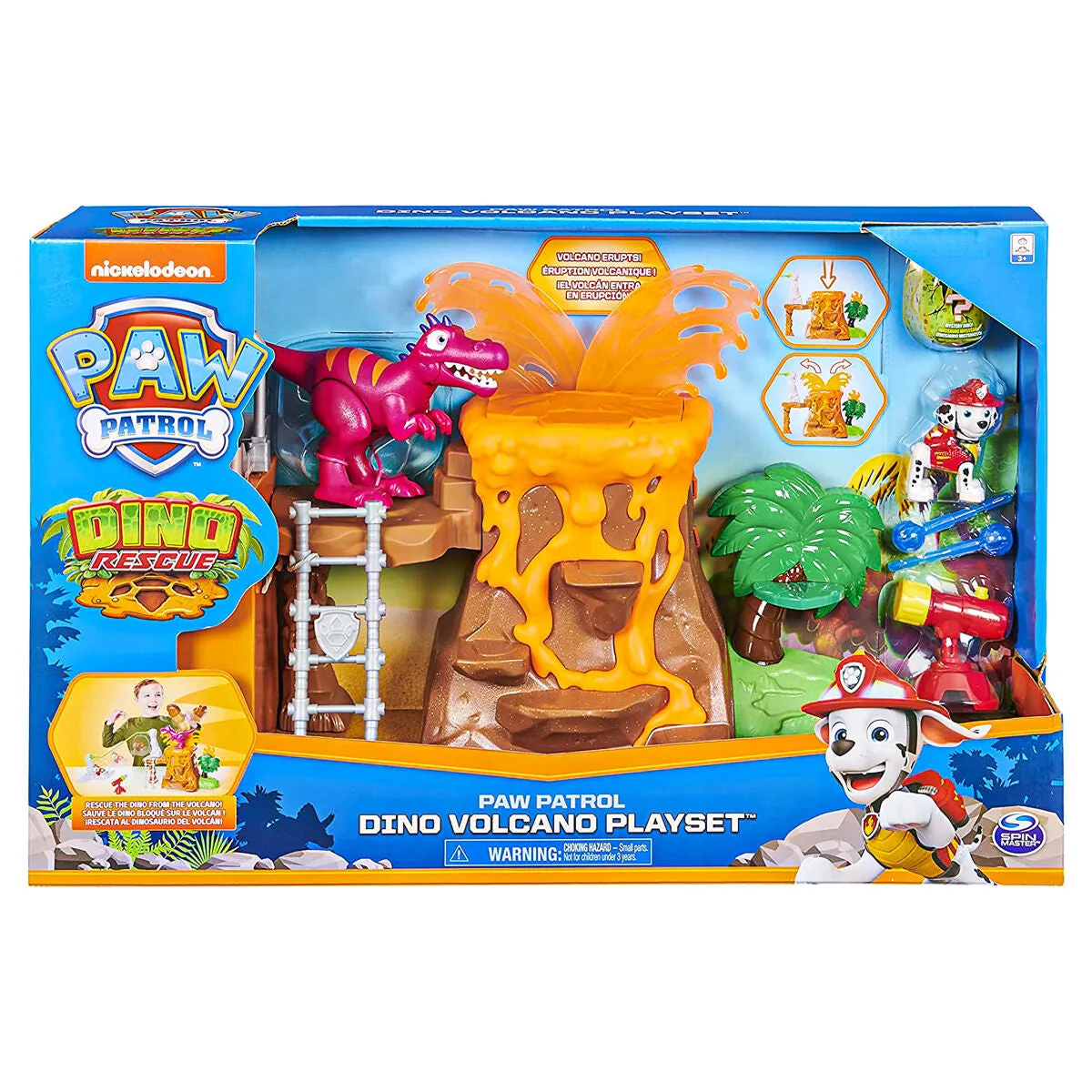 PAW Patrol Dino Rescue Dino Volcano Playset