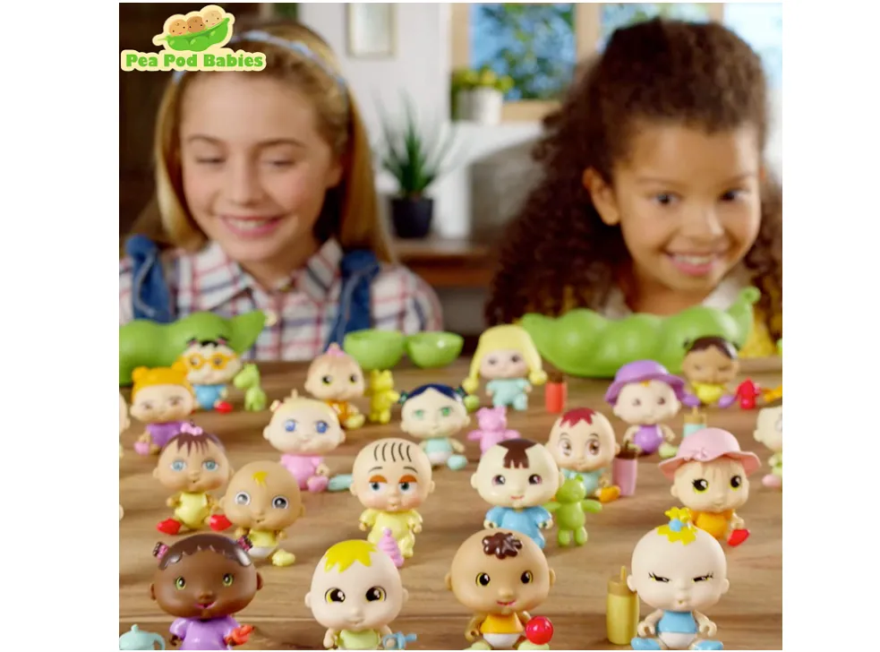 Pea Pod Babies Collectible Mystery Surprise Toy Baby & Accessories, Assorted
