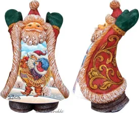 Rooster Greeting Santa Figurine by G. DeBrekht 531221