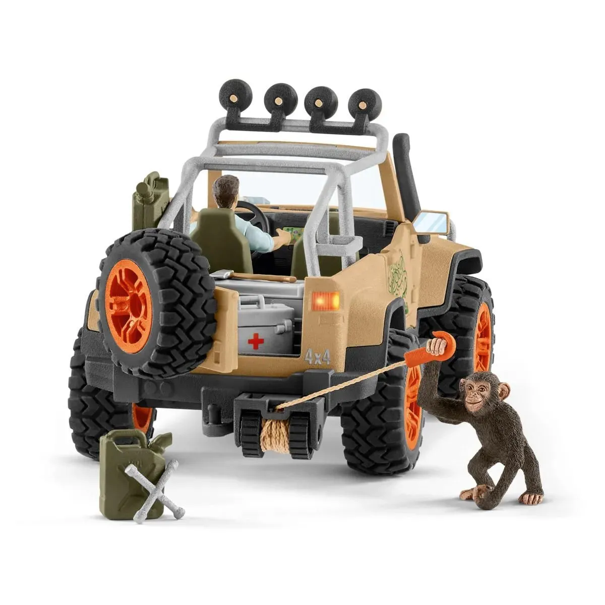 Schleich Wild Life: 4x4 Vehicle with Winch