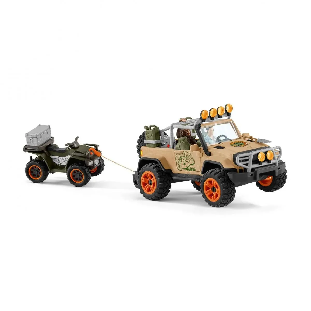Schleich Wild Life: 4x4 Vehicle with Winch