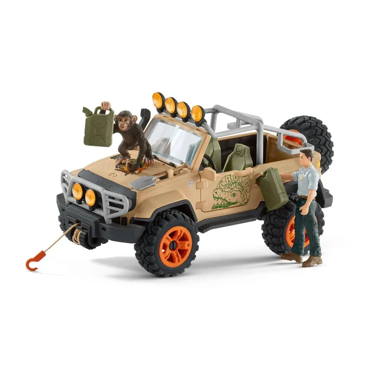 Schleich Wild Life: 4x4 Vehicle with Winch