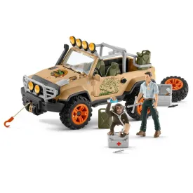 Schleich Wild Life: 4x4 Vehicle with Winch
