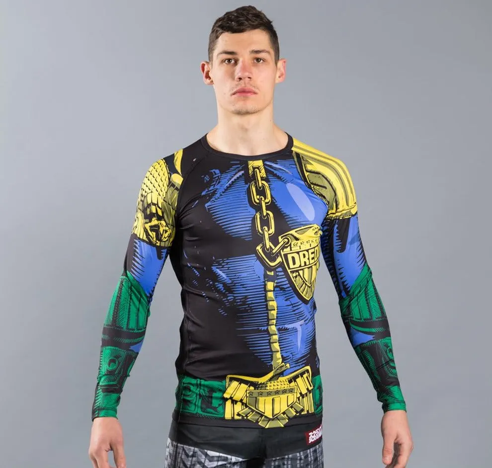 Scramble Judge Dredd "The Law" Rash Guard