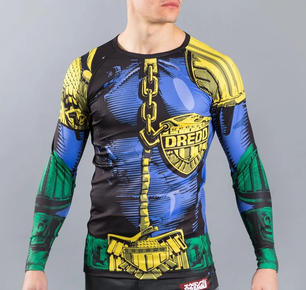 Scramble Judge Dredd "The Law" Rash Guard