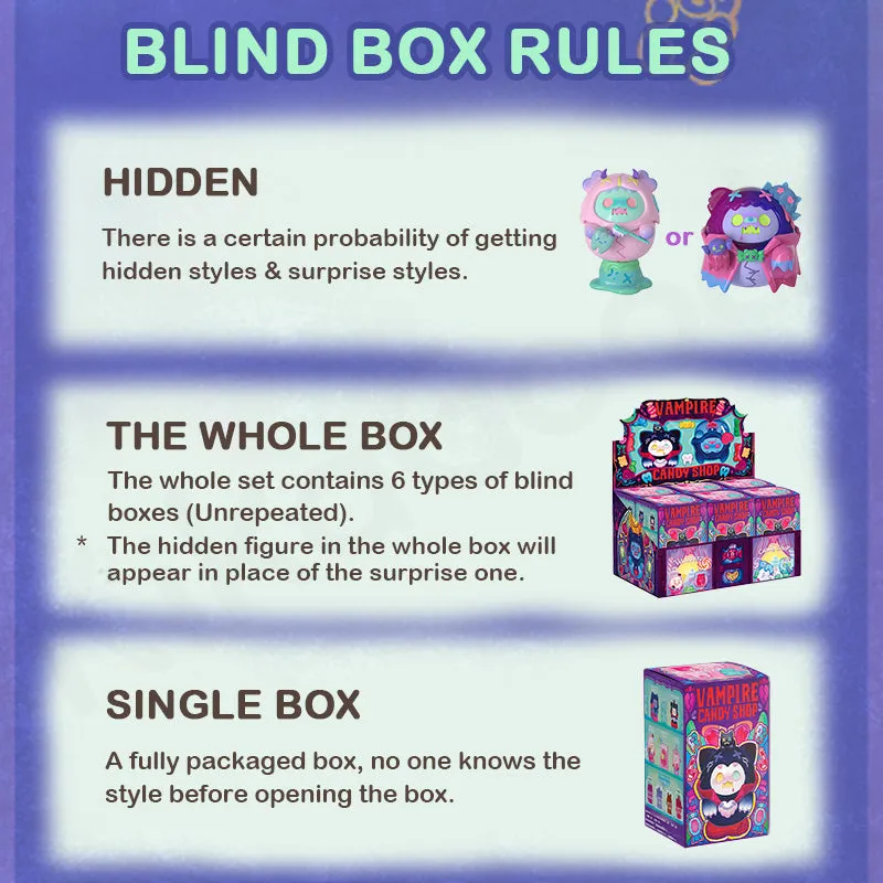 ShinWoo Ghost Bear Vampire Candy Shop Series Blind Box