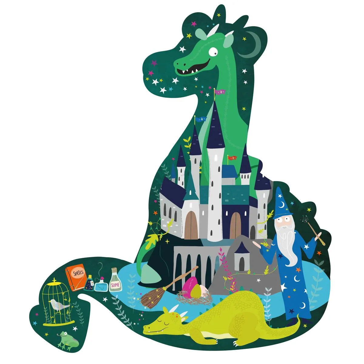 Spellbound Jigsaw - 20 Pieces by Floss & Rock