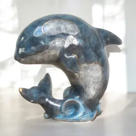 Spot the Whale Sculpture by Roxy Winterburn