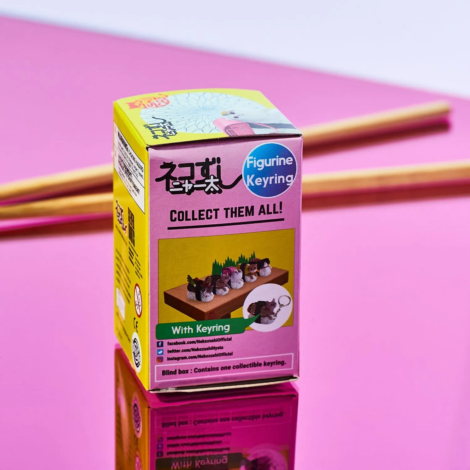 Sushi Cat Keychain Blind Box